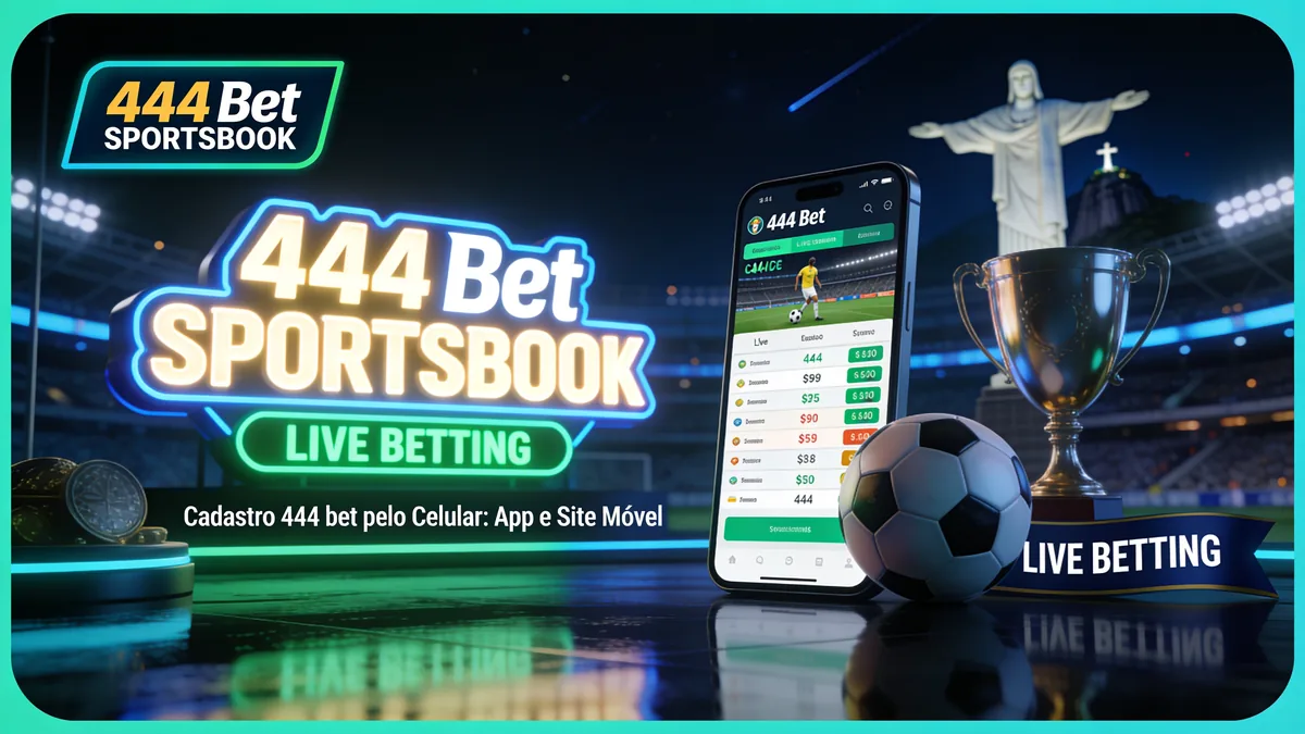 Cadastro 444 bet pelo Celular: App e Site Móvel para jogadores no Brasil