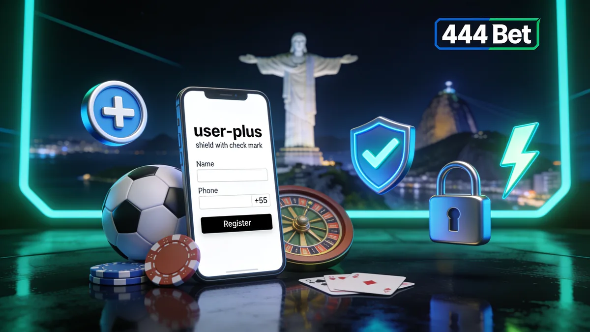 Como se Cadastrar na 444 bet? Passo a Passo para jogadores no Brasil